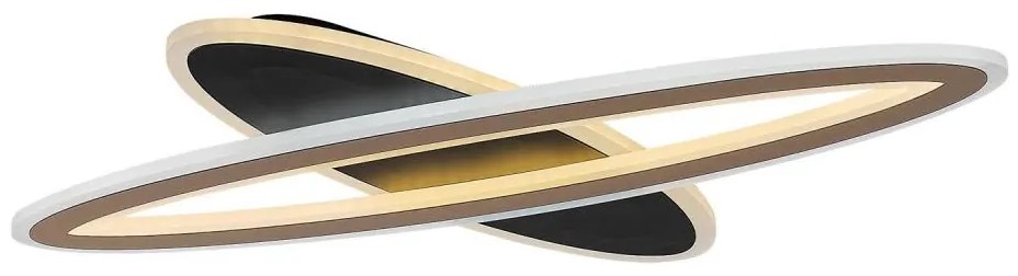 Rabalux TANELI 71313-LED plafonieră dimabilă 70W/230V 3000/4000/6000K negru + telecomandă