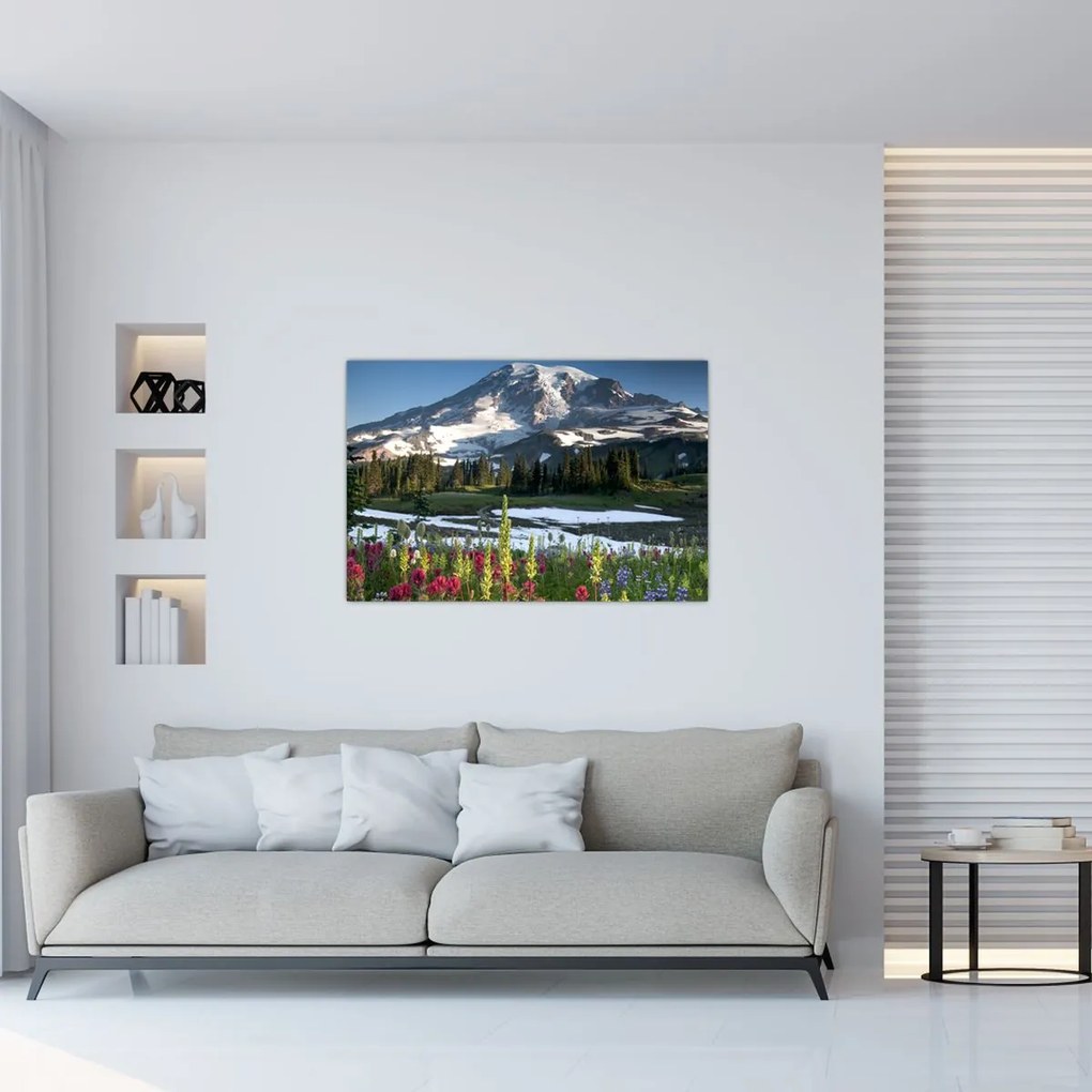 Tablou - Muntele Rainier (90x60 cm)