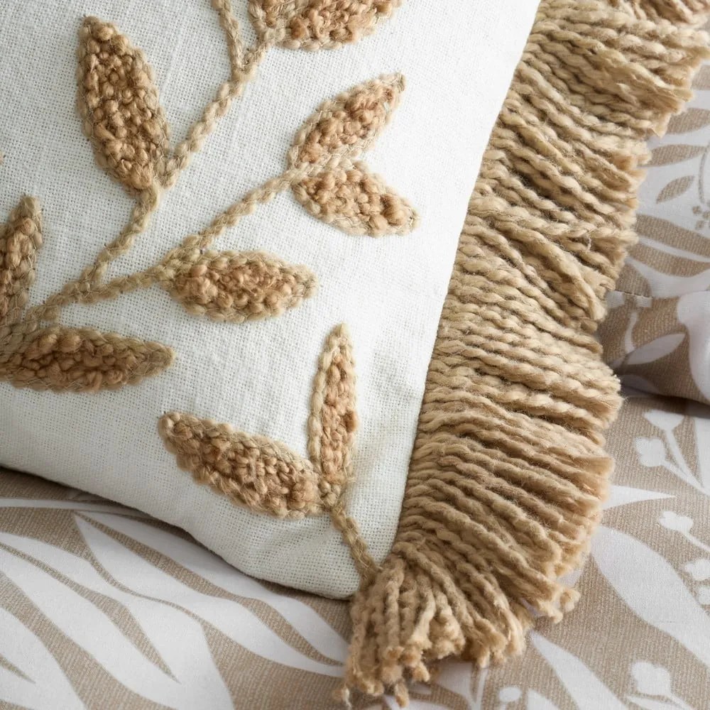 Pernă decorativă din bumbac 30x40 cm Sorrel Leaves – Catherine Lansfield