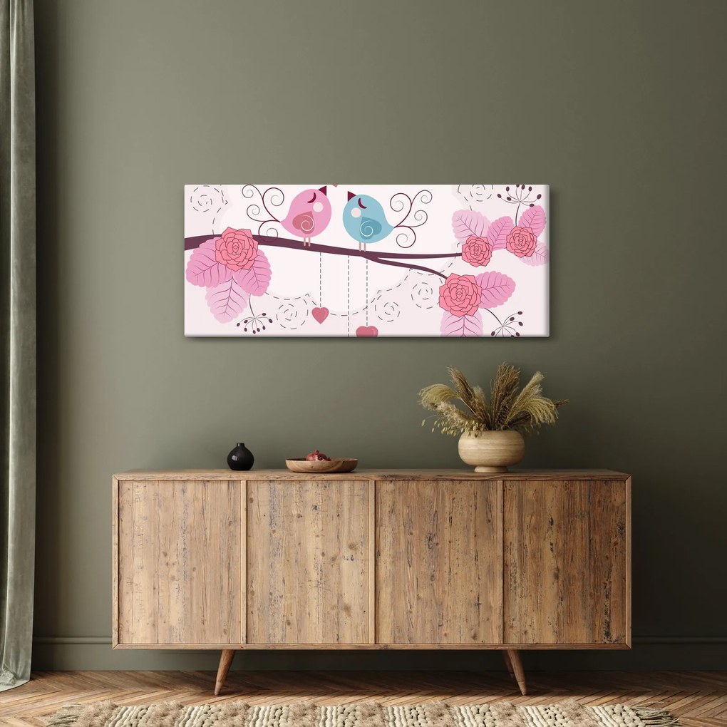 Tablou - Timpul de iubire (120x50 cm)