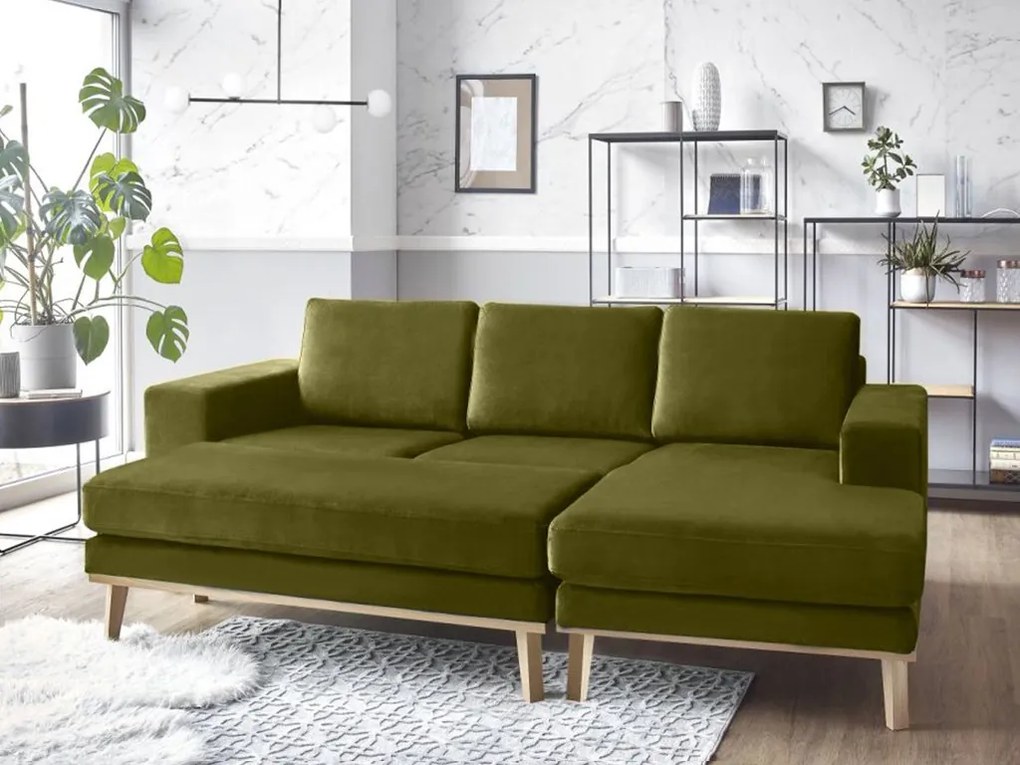 Coltar Culoare Verde, MOON Varianta de canapea: Colt Dreapta