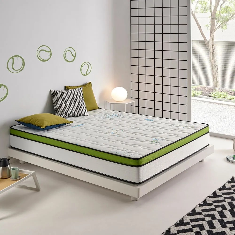 Saltea fermă/mediu-fermă din spumă reversibilă 90x200 cm Sport Energy Pro – Moonia