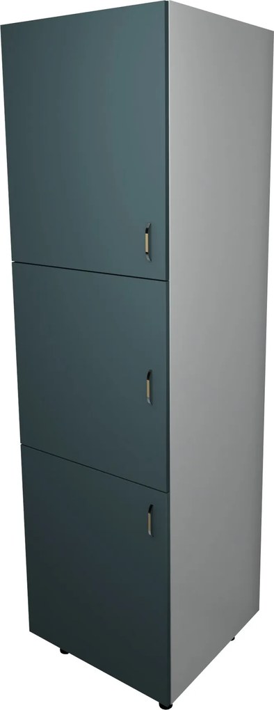Corp Turn Lecce, Verde Petrol/Alb, 60 x 57 x 210 cm