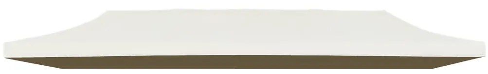 Acoperis cort de petrecere, crem, 3 x 6 m