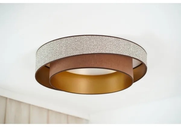 Plafonieră LED Brilagi VEGAS SHINE LED/24W/230V d. 60 cm maro