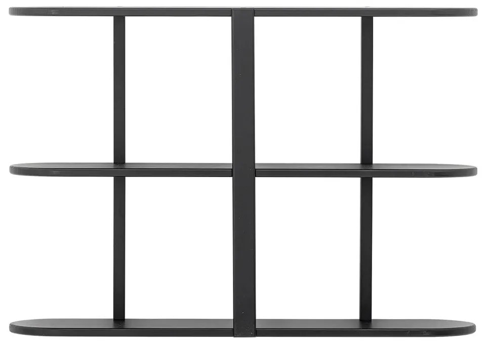 Raft negru etajat 80 cm Vicente – Bloomingville