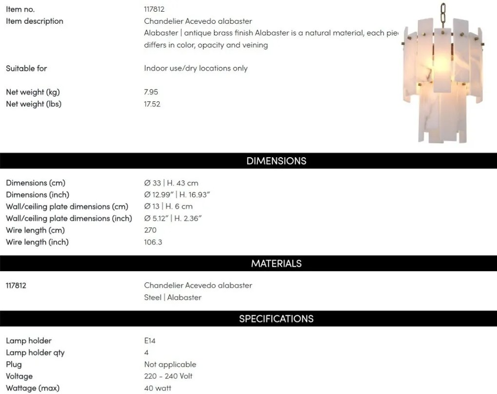 Lustra suspendata design LUX Acevedo