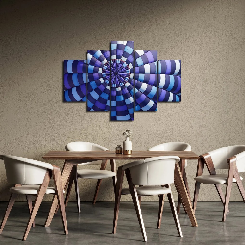 Tablou cu structura balonului zburător (150x105 cm)