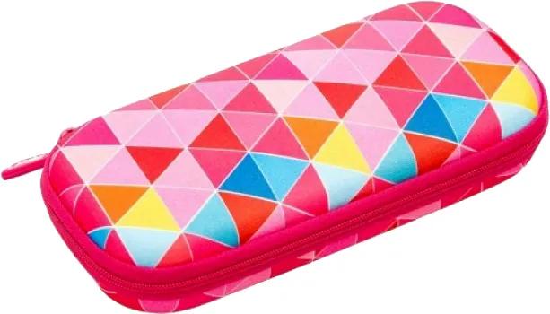 Penar borseta ZIPIT Colorz box triunghiuri roz 6844