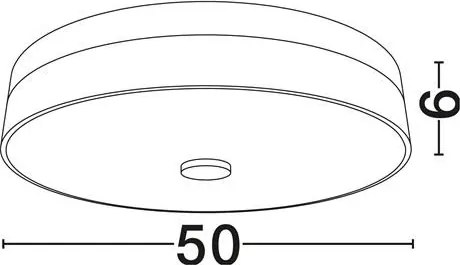 Plafoniera LED design decorativ SERITA D-50cm