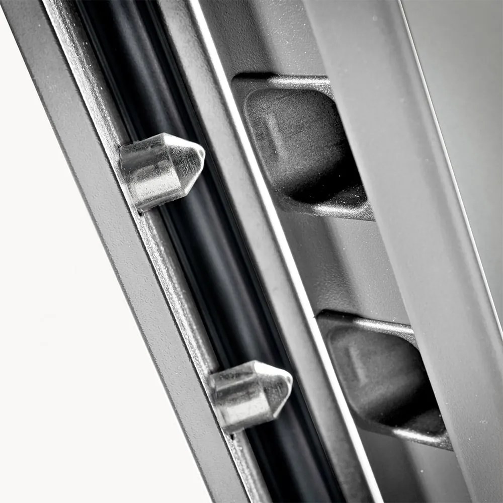 Usa metalica de intrare placata cu MDF Dierre SPARTA 8 - Antiefractie ST, Alb