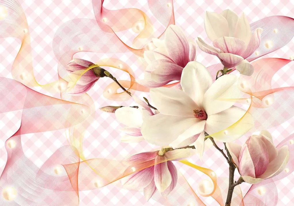 Fototapet - Magnolie fină (254x184 cm)