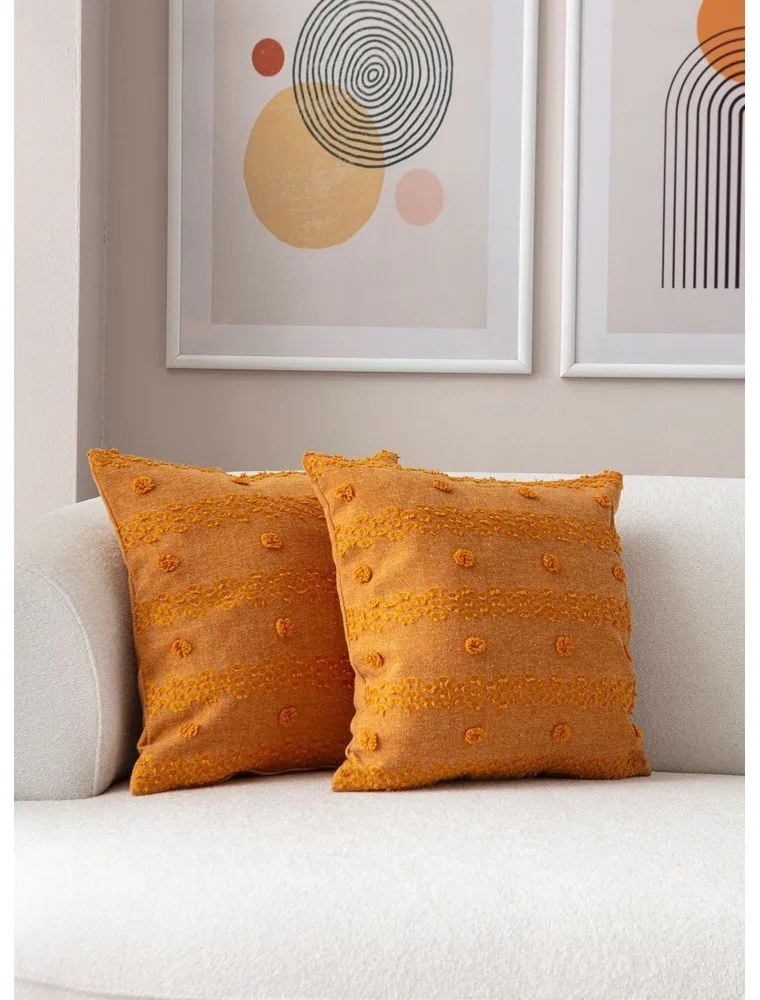 Fețe de pernă 2 buc. 43x43 cm Tuffet – Mioli Decor