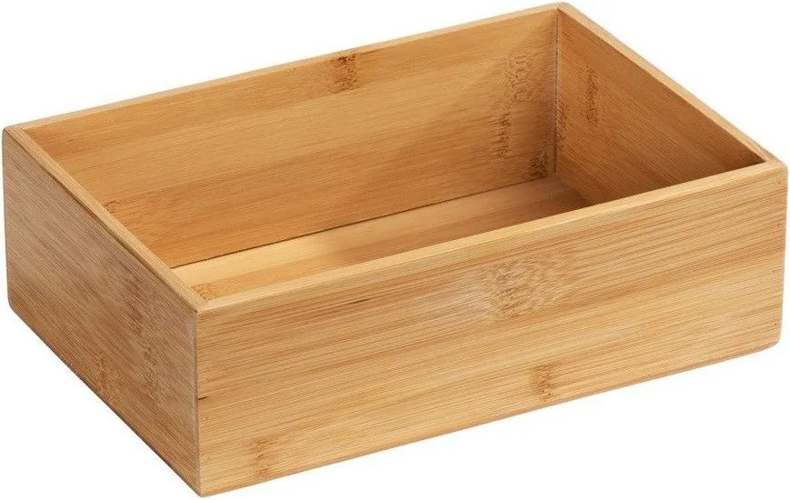Organizator de baie TERRA, dimensiunea L, bambus, WENKO