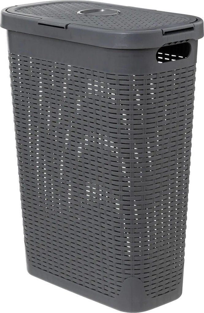 Cos de rufe inalt din plastic, 40 l