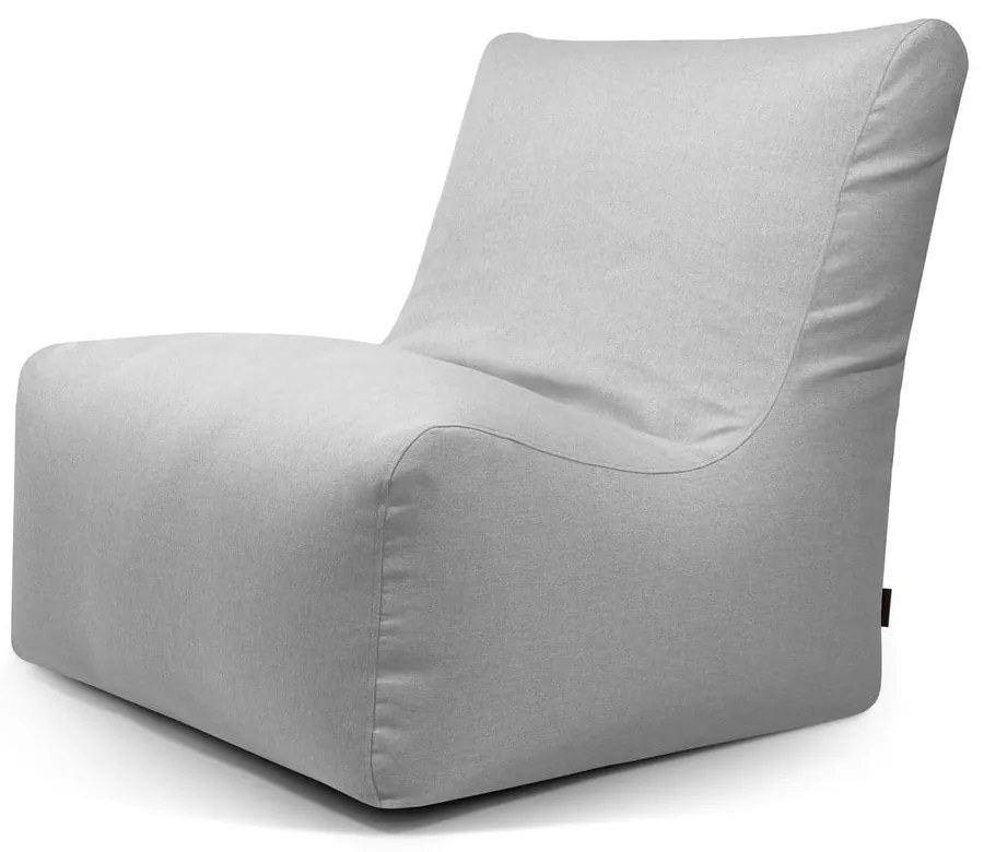 Fotoliu bean bag gri deschis Seat 100 Lounge – SLOWDOWN
