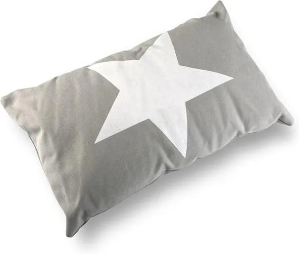 Pernă Versa Grey&White Stars, 50 x 30 cm
