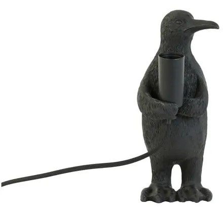 Veioză negru-mat (înălțime 24 cm) Penguin – Light &amp; Living
