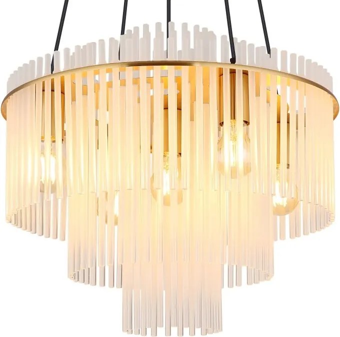Lustra moderna suspendata GORLEY satin