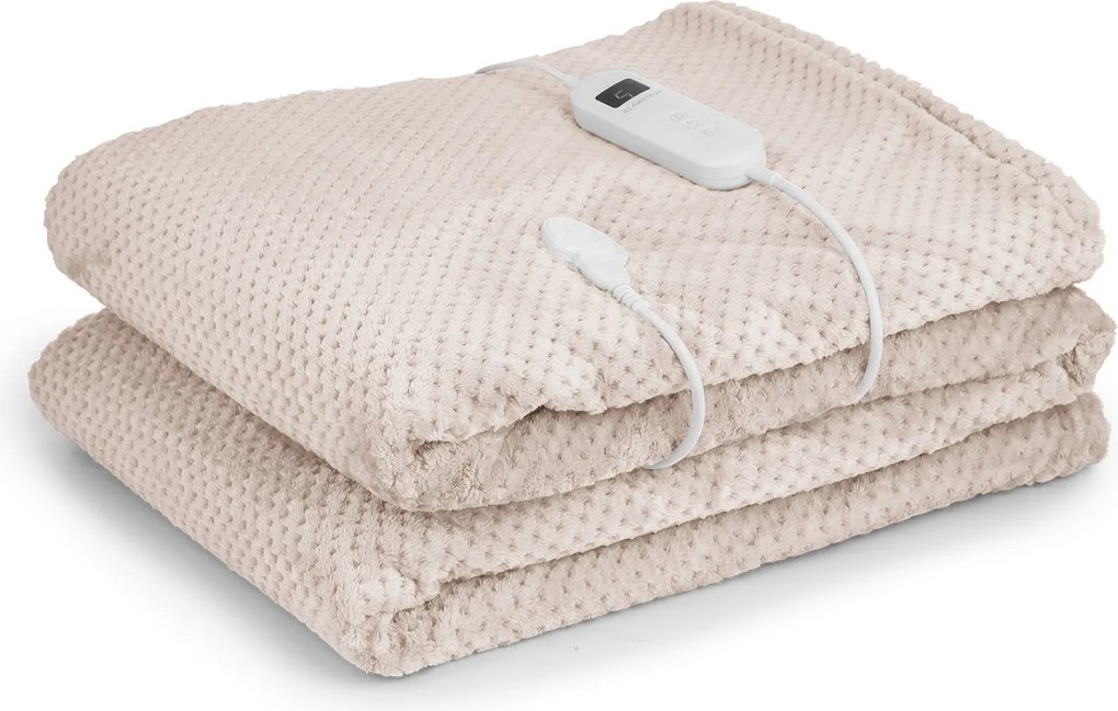 Klarstein DR Watson Deluxe XL, pătură electrică, 160 W, 9 nivele de încălzire, 200 x 180 cm