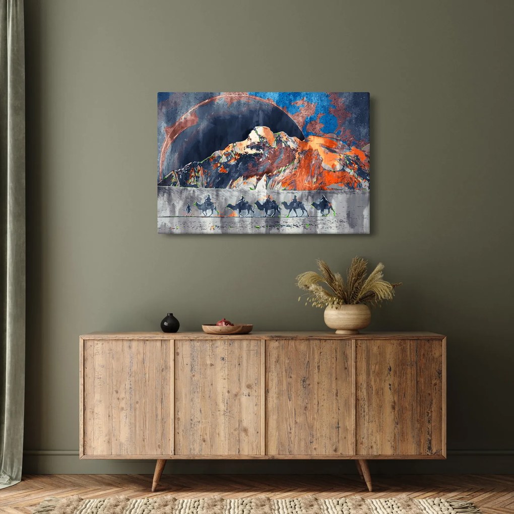 Tablou - Ilustrație de sweathouses (90x60 cm)