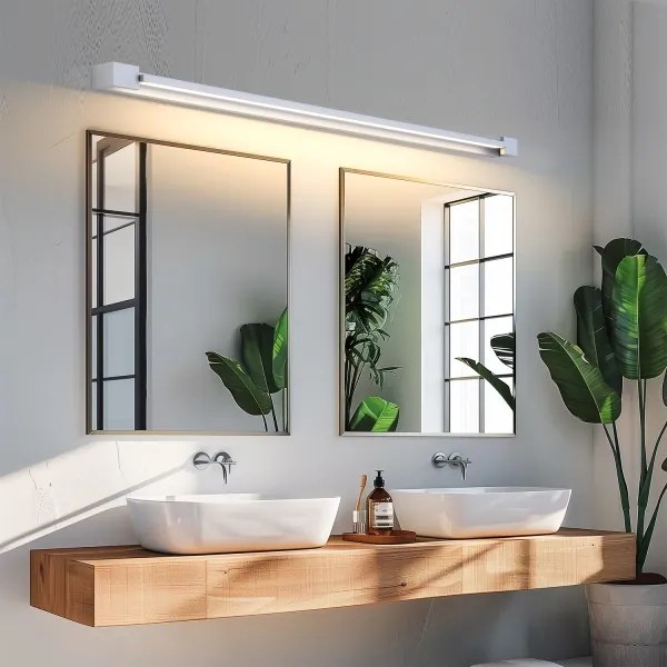 Brilagi-LED Oglindă de baie iluminată AQUA LINE LED/36W/230V 120 cm IP44 crom mat