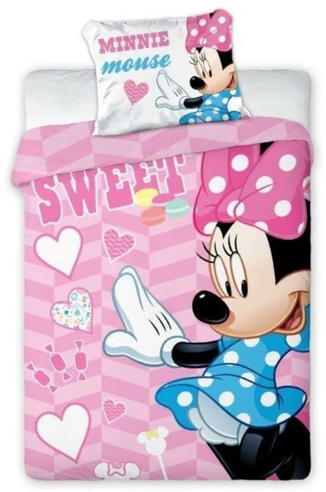 Baby lenjerie de pat Dulce Minnie 135x100cm