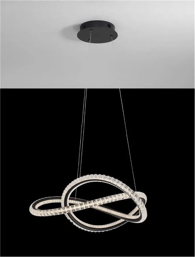 Lustra LED suspendata moderna design elegant GINEVRA 56W