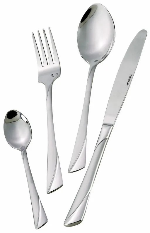 Set tacamuri Bohmann BH 5946 Satin, 72 piese, Servieta, Inox