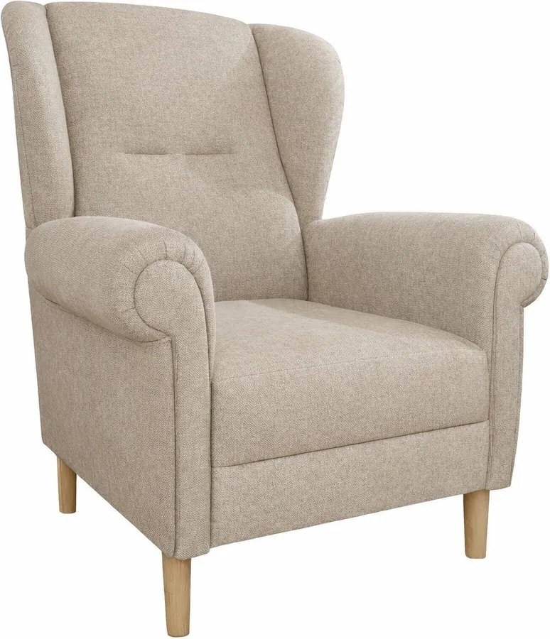 Fotoliu maro deschis wing Swan – Ropez