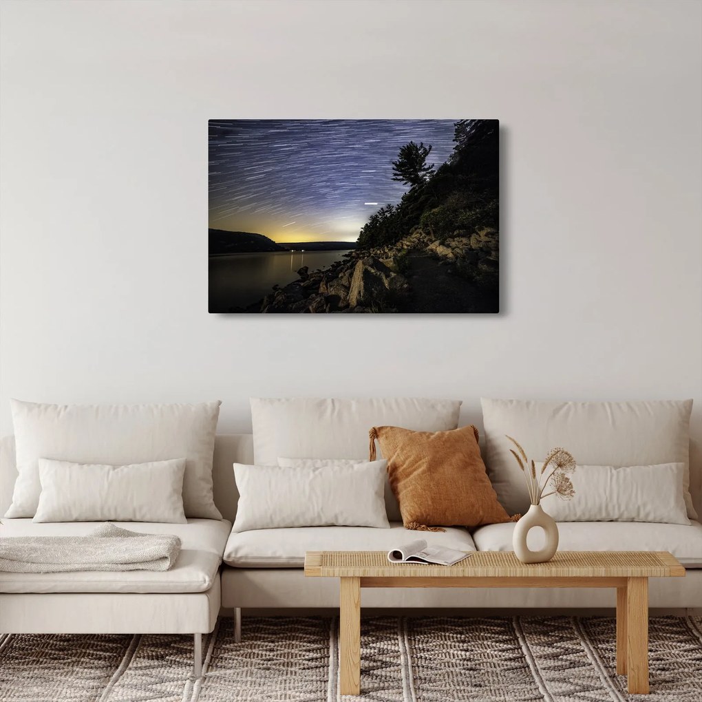Tablou - cerul cu apus de soare (90x60 cm)