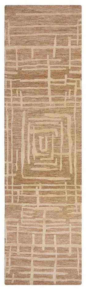 Covor tip traversă bej 80x300 cm Elliot – Flair Rugs