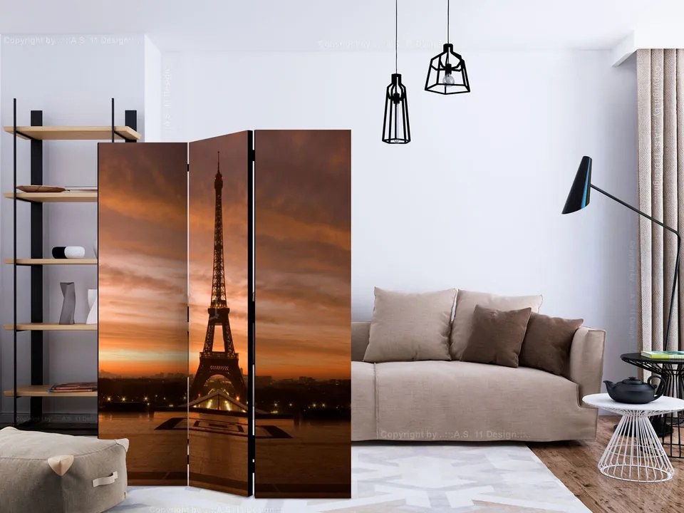 Paravan - Eiffel tower at dawn [Room Dividers]