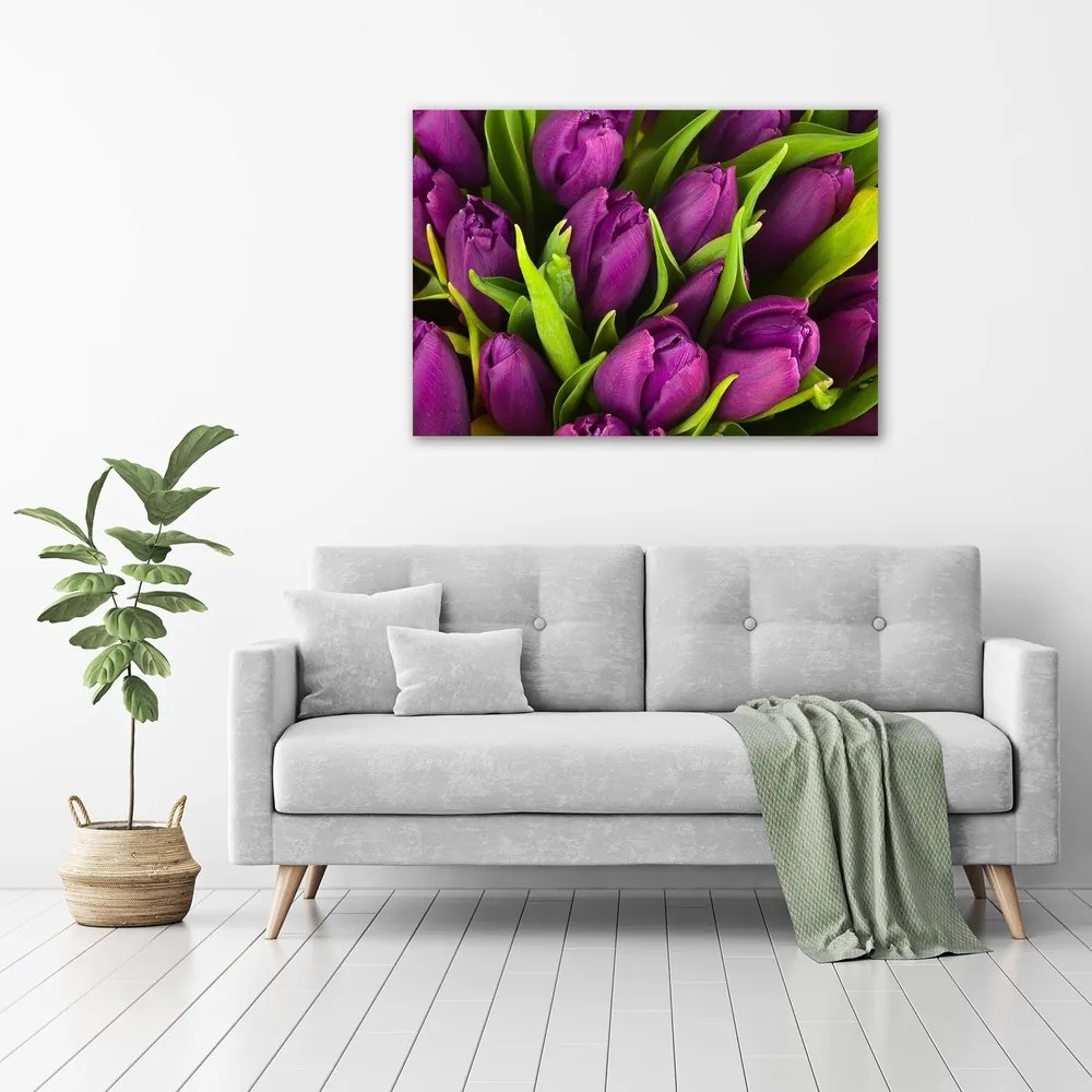 Tablou canvas Lalele mov