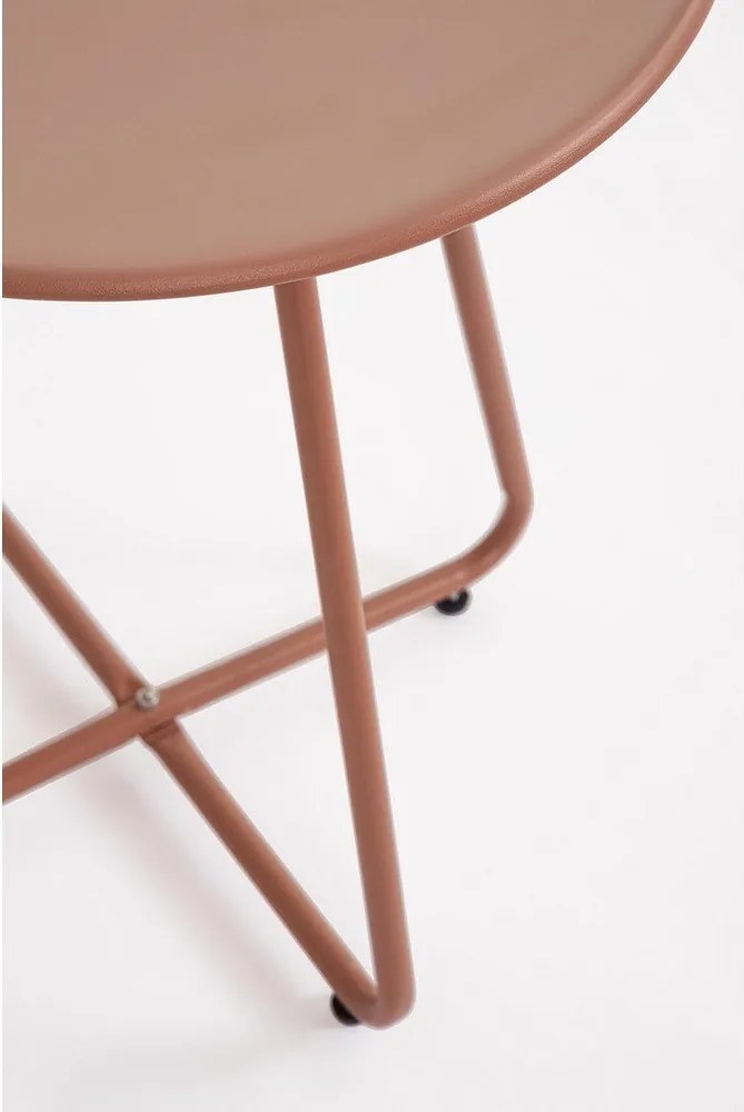 Măsuță de grădină rotundă din oțel ø 45 cm Jable – Bizzotto