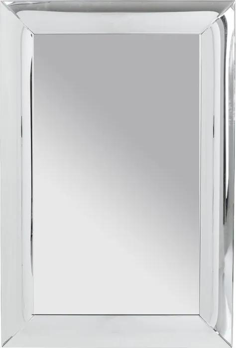 Oglinda de perete Bounce, argintie, 120 x 80 x 3,2 cm