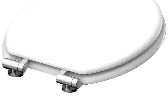 Schütte 84100-A - Capac WC cu închidere lentă SoftClose, din MDF, alb