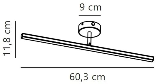 Nordlux LED iluminare baie oglindă IP44 LED/7,2W/230V 60 cm crom mat