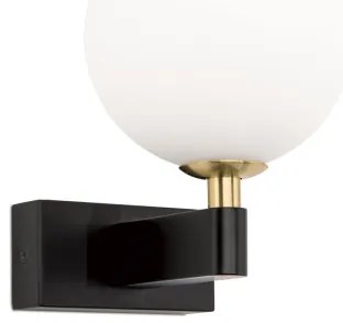 Aplică pentru baie Orion WA 2-1375/1 MARA 1xG9/20W/230V IP44 negru