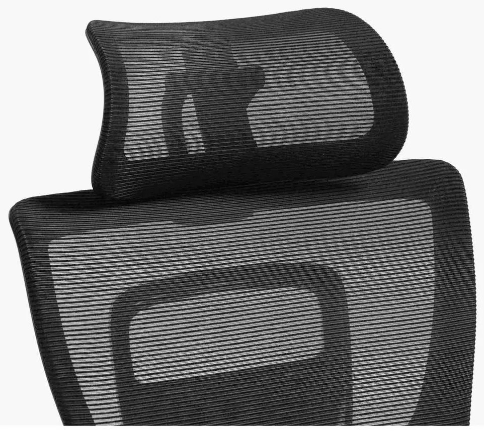 Scaun de birou Caricia II, negru