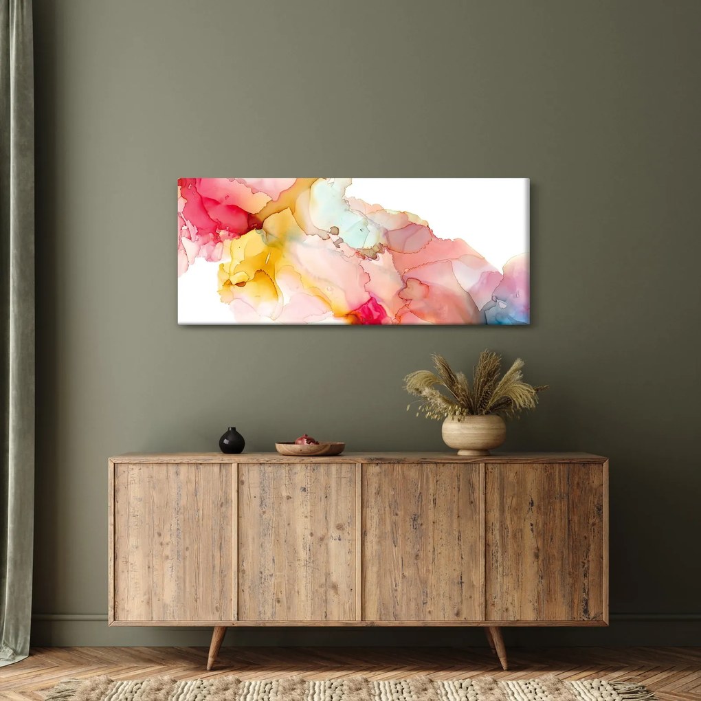 Tablou - Abstract din cerneală (120x50 cm)