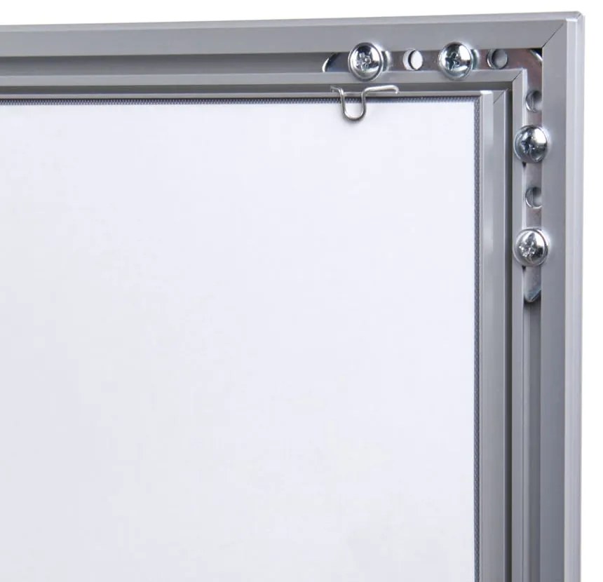 Rama poster exterior 70 x 100 cm, aluminiu