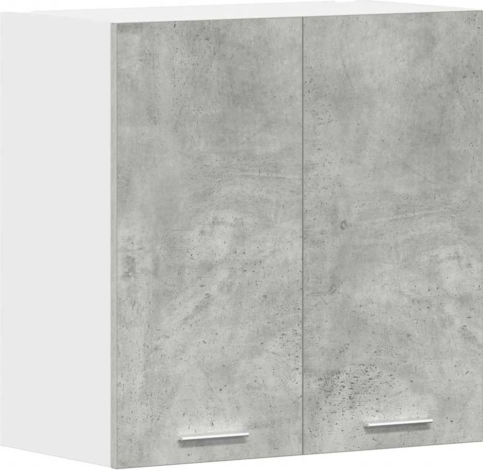 vidaXL Dulap de bucătărie Gri Beton 60x31x60 cm Lemn de prelucrat