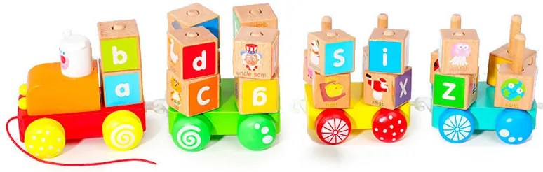 Favonat blocuri de construcție educaționale cu alfabet