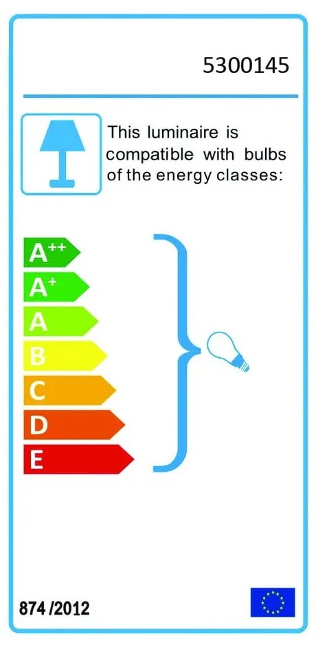 Lustră White Label Lena, ø 48 cm, auriu