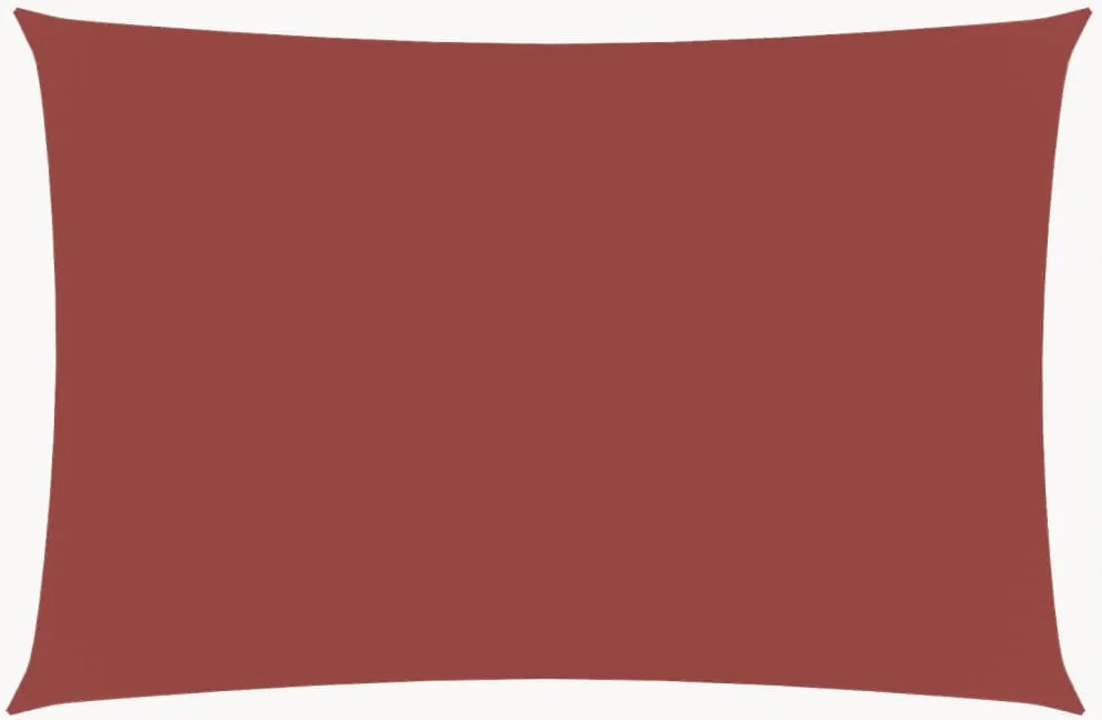 vidaXL Parasolar, cărămiziu, 2x5 m, țesătură oxford, dreptunghiular