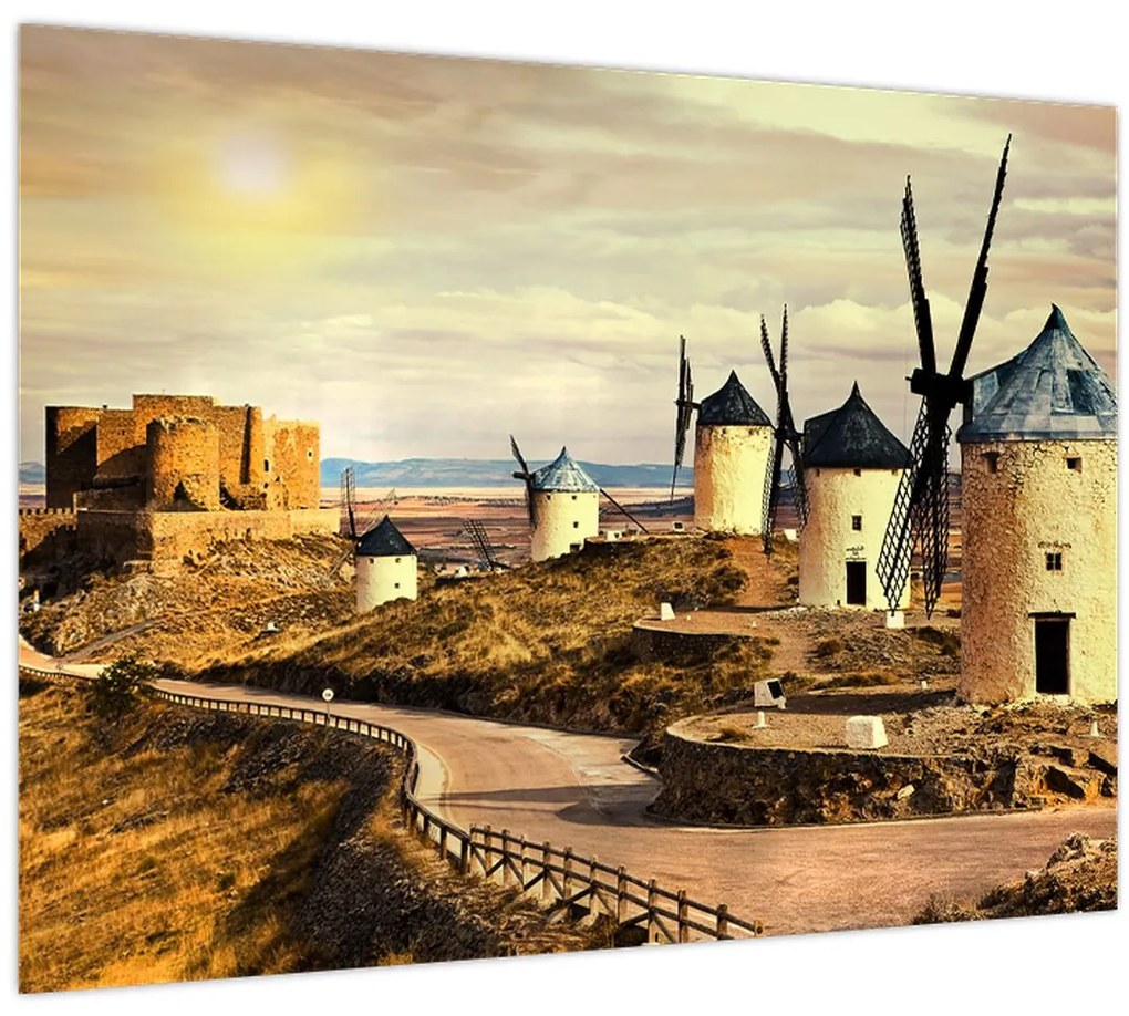 Tablou - Morile de vânt (70x50 cm)