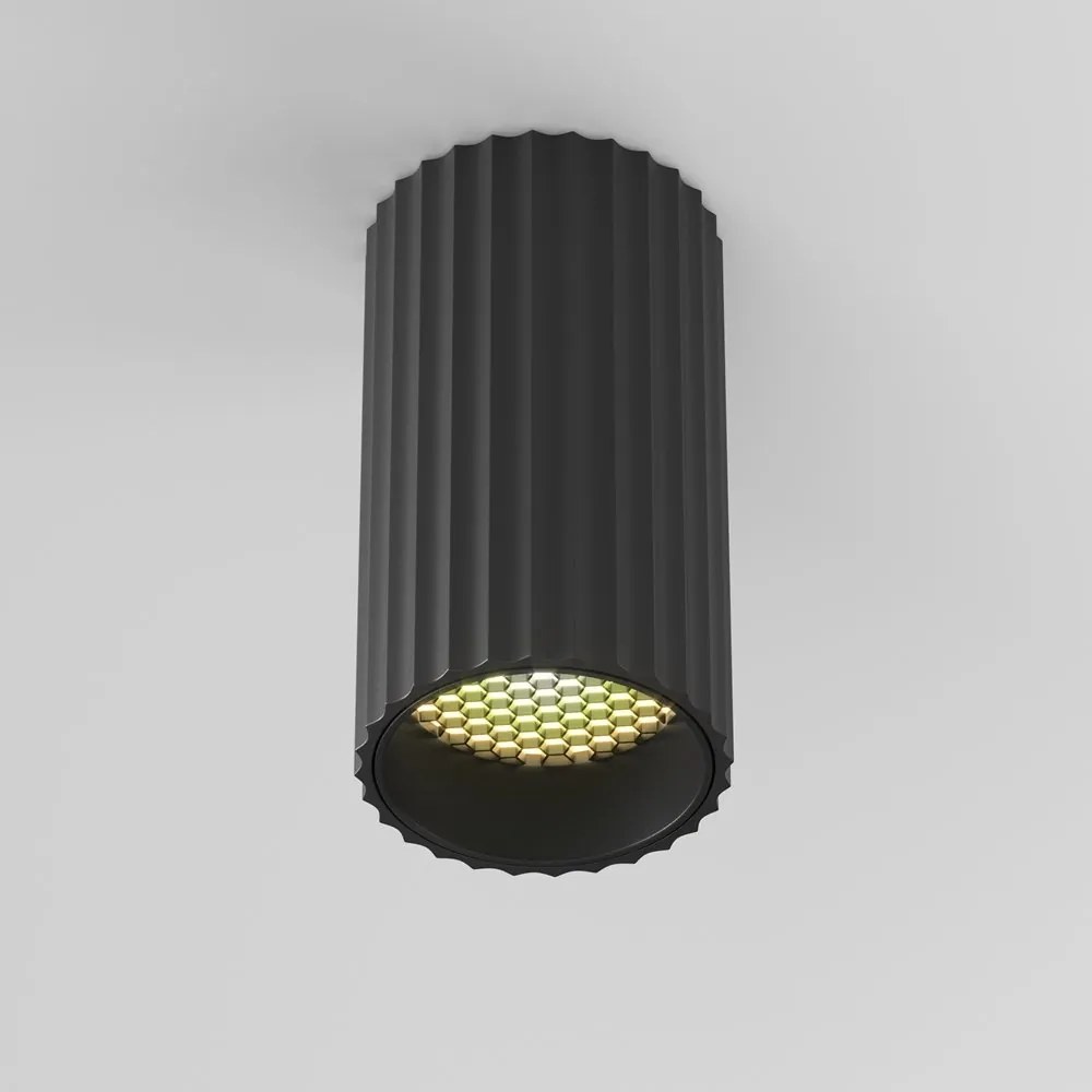 Spot aplicat, 1xGU10, negru, Calipso