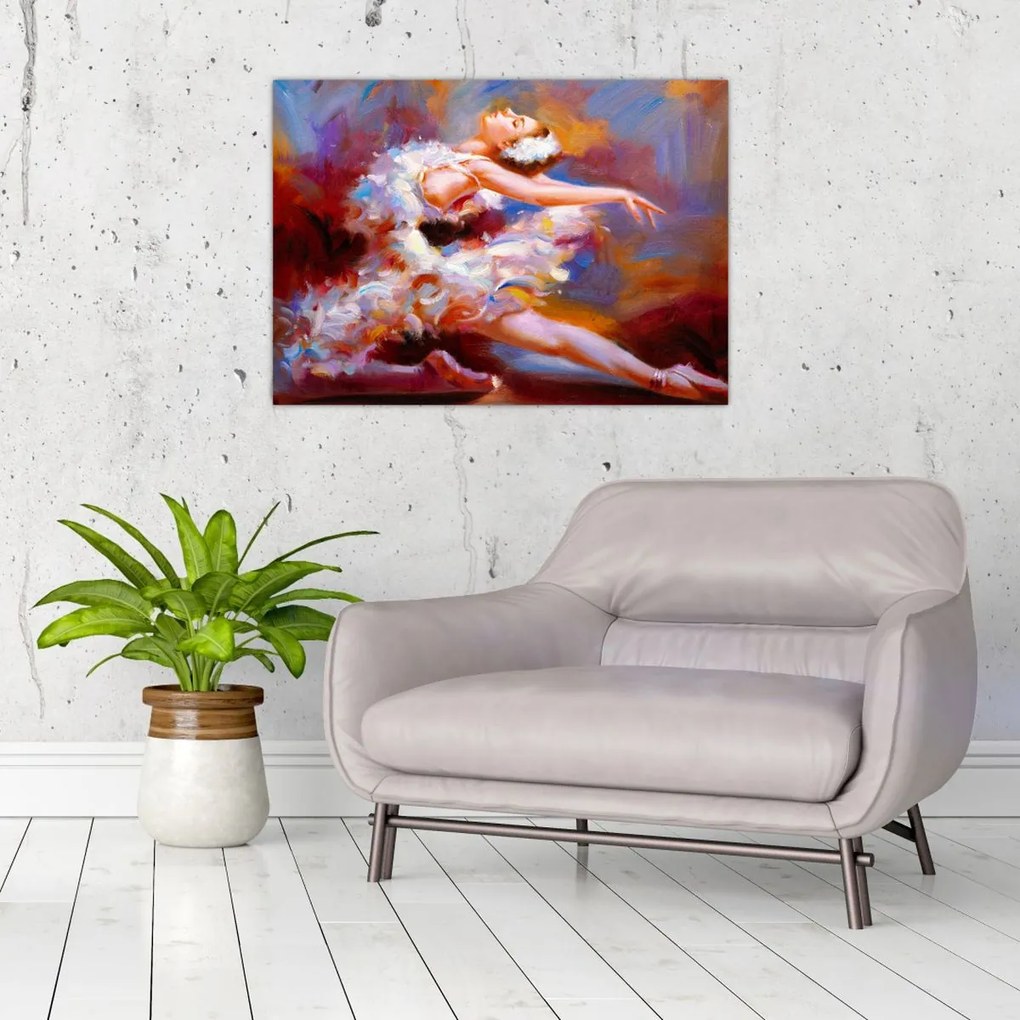 Tablou - Balerină,pictură (70x50 cm)