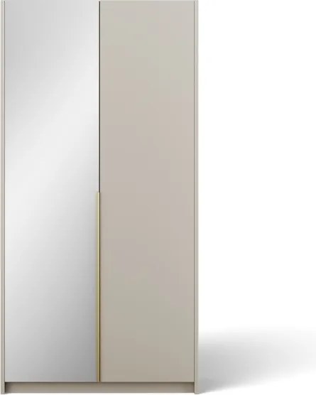Dulap Alera II Hinged – cu oglindă – 100x58x204 cm – Cașmir – Alera II Hinged Dulap – Varianta 2